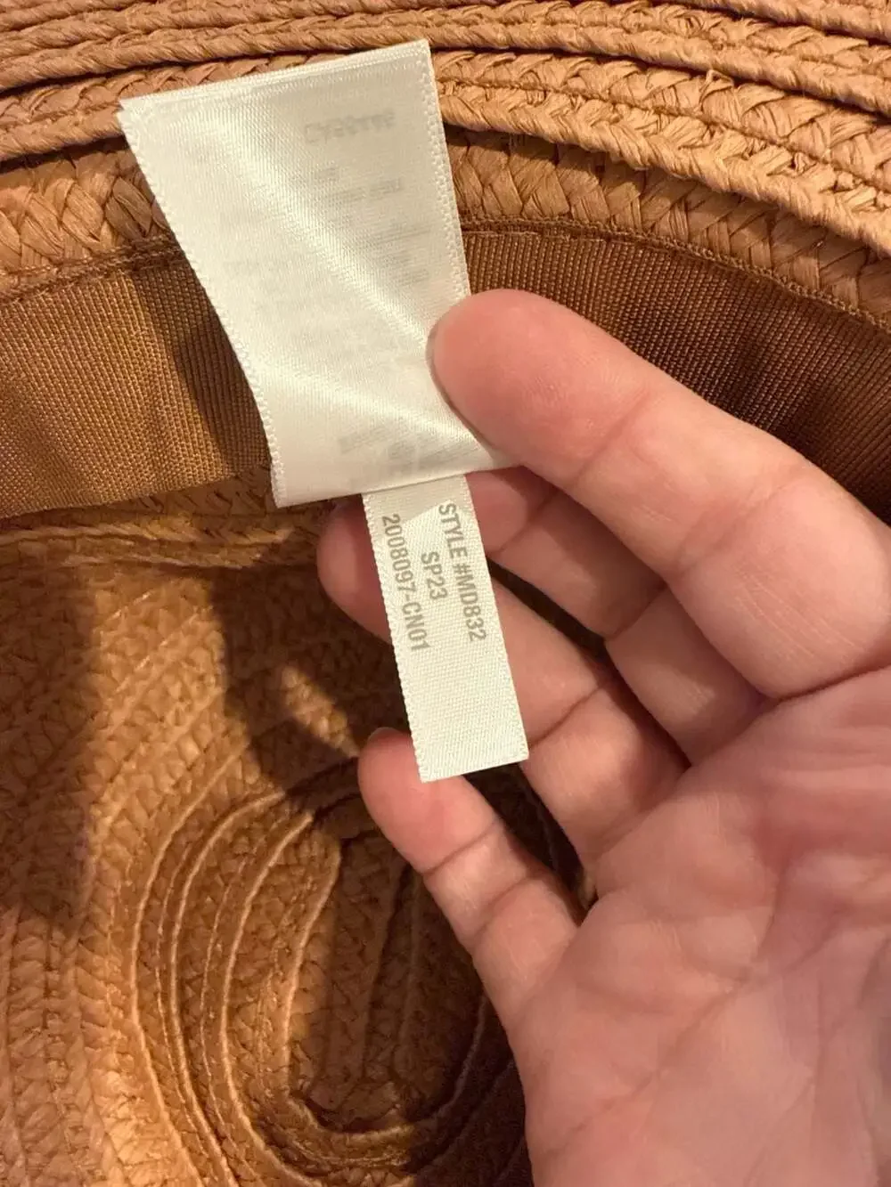 Madewell Packable Braided Straw Hat with Ribbon Band